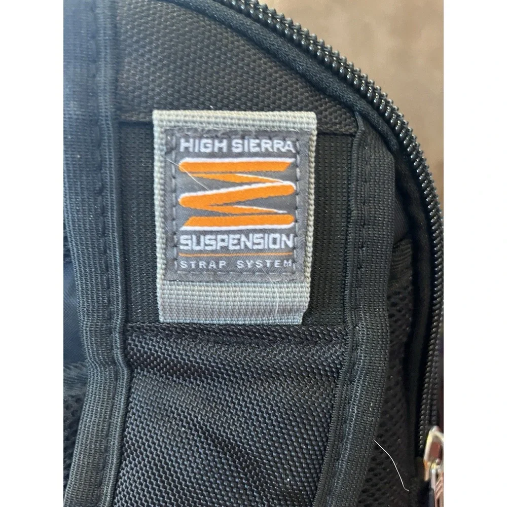 High Sierra Travel Laptop Backpack Carry On Computer Book Bag Black WKU
